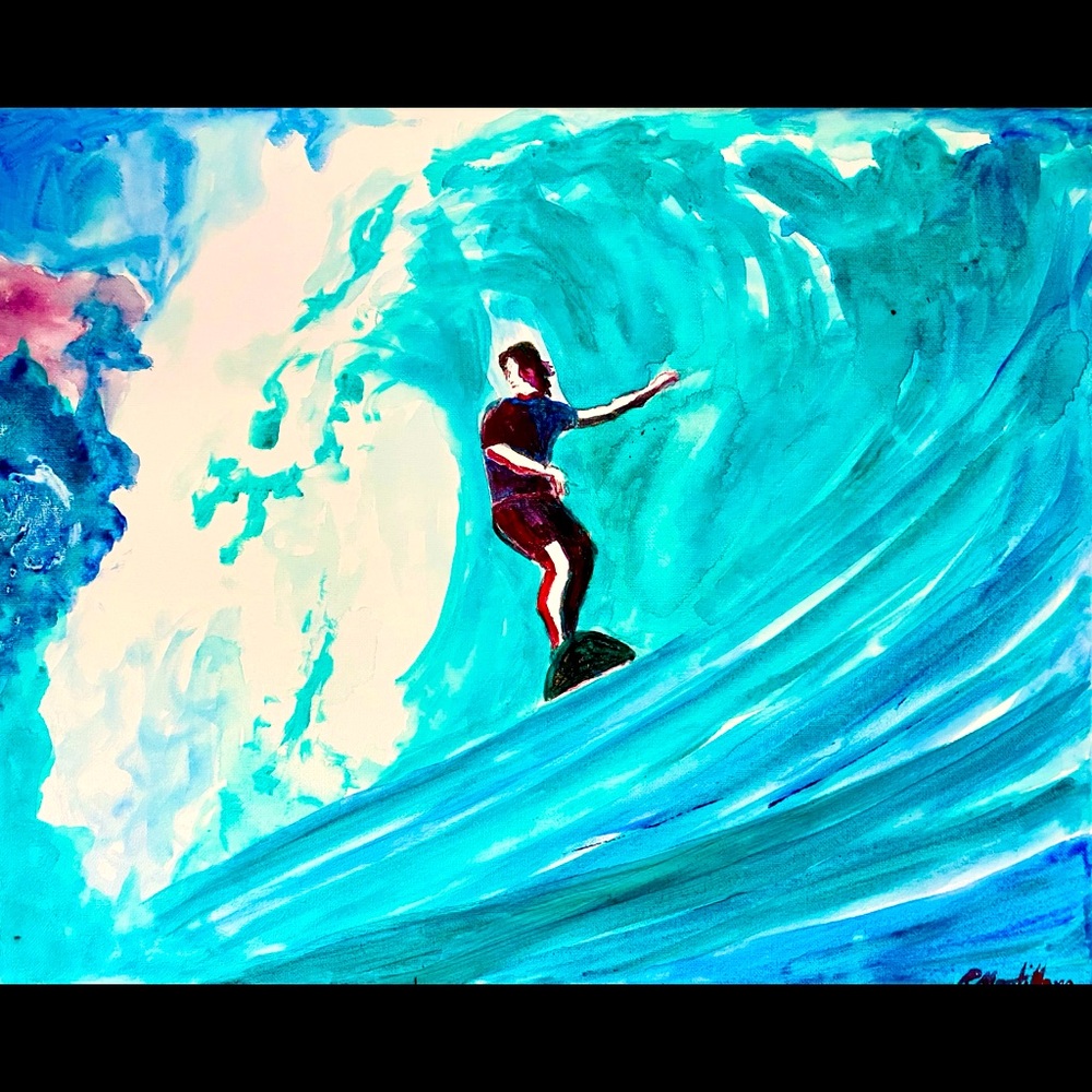 Original acrylic painting on canvas